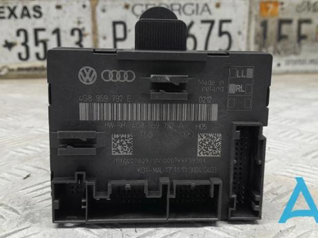 Блок комфорту передніх дверей 4G8959792E VAG