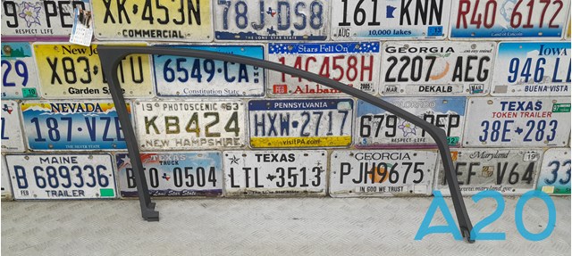 Рама скла передніх дверей лівих 802D53NF0A NISSAN