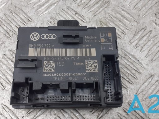 Блок комфорту передніх дверей 8K0959792M VAG