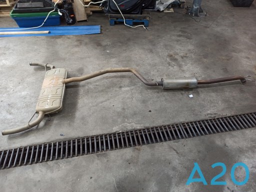 Глушник, задня частина A1174900750 MERCEDES