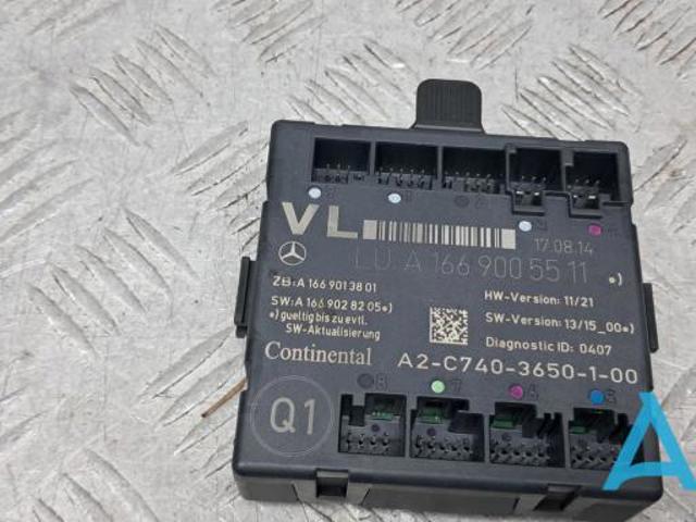 Блок комфорту передніх дверей A1669005511 MERCEDES