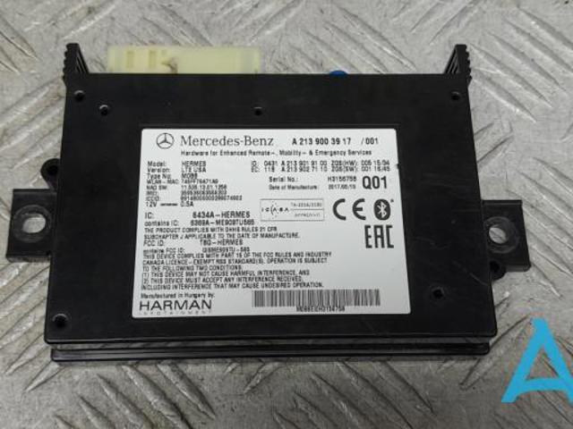 Блок керування телефоном A2139003917 MERCEDES