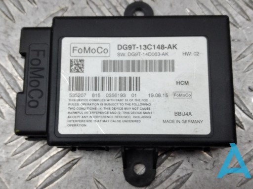 Модуль управління світлом фар DG9Z13K198B FORD