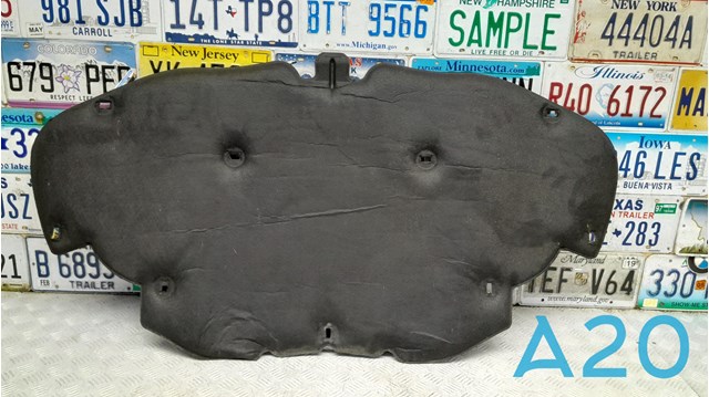 Шумоізоляція капота з повсті T4A17783 JAGUAR