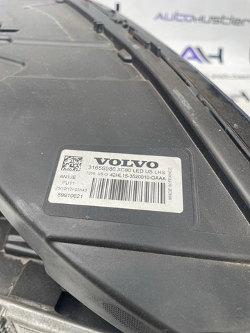 Фара дальнього світла в зборі 31677036 VOLVO