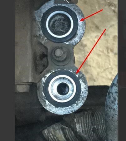 Кільце ущільнююче шланга компресора, нагнітального 96434192 GM