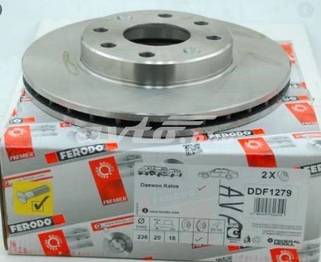 Ротор гальмівний DDF1279 FERODO
