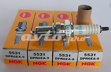 Свічки запалювання (запальні) і дроти DPR6EA9 NGK