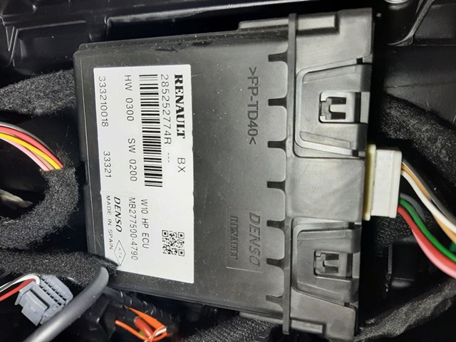 Модуль керування (ЕБУ) клімат-контролем 285252774R RENAULT