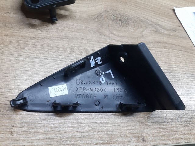 Молдинг переднього лівого крила 638753887R RENAULT