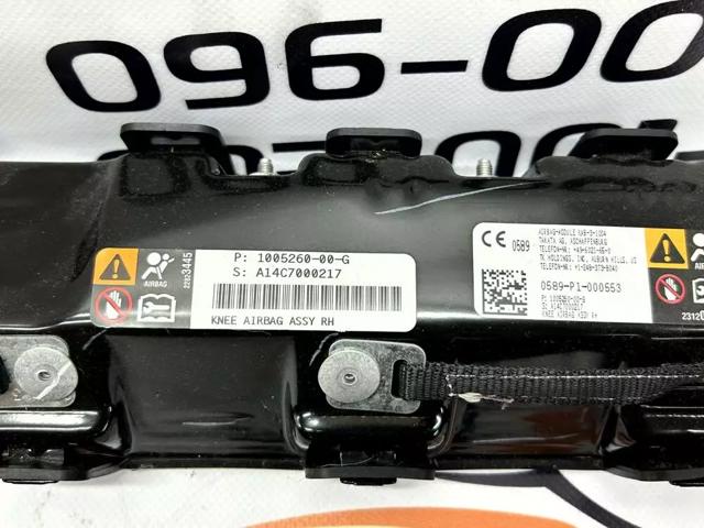 Подушка безпеки (AIRBAG) пасажирська, захисту колін 100526000G TESLA