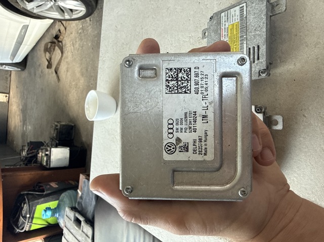Модуль керування (ЕБУ) світлом фар 4G0907697D VAG