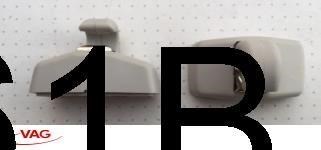Фіксатор сонцезахисного козирка 3B0857561B VAG