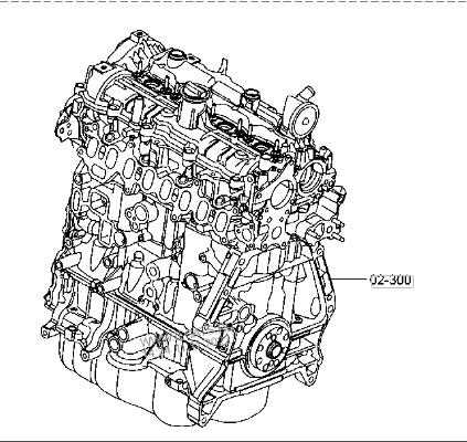 Shy402300h бу двигатель 2,2 мазда 2013 -2017 битурбо SHY402300H