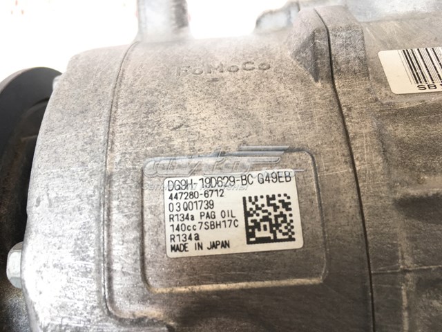 Компресор кліматичної установки DG9H19D629BC FORD
