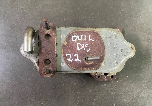 Радіатор системи рециркуляції ОГ 1582A212 MITSUBISHI