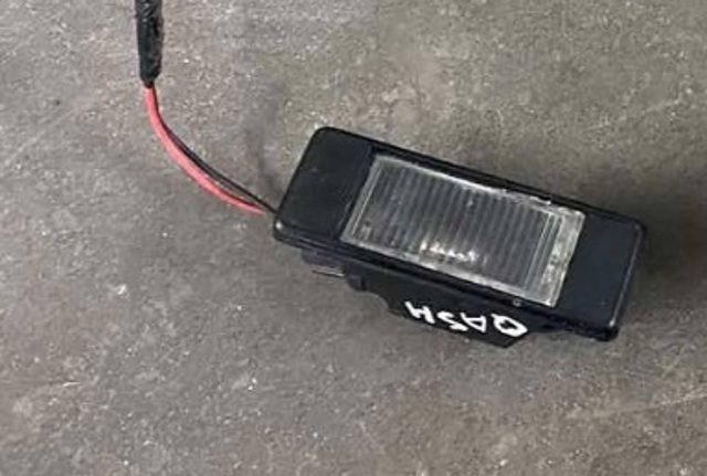 Ліхтар освітлення номерного знака 26510BJ00A NISSAN