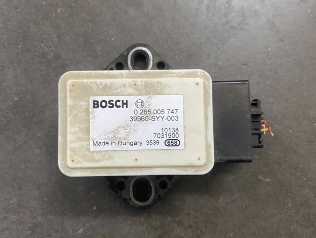 Датчик поперечного прискорення (ESP) 39960SYY003 HONDA