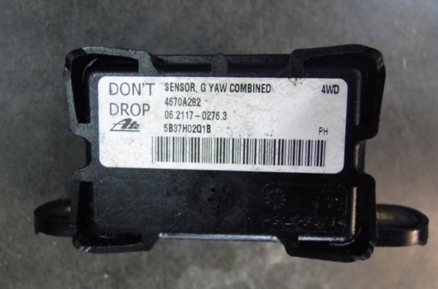 Датчик поперечного прискорення (ESP) 4670A282 MITSUBISHI
