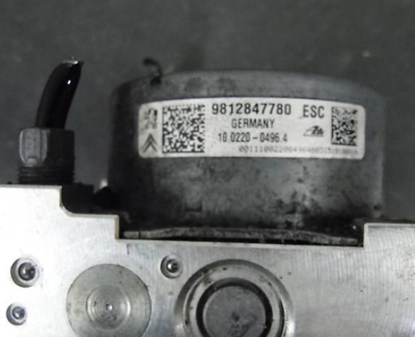 Блок управління АБС (ABS) 9812847780 PEUGEOT