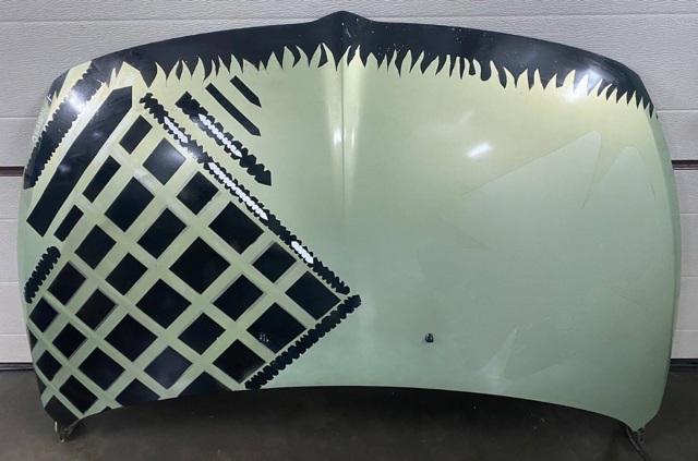 Капот MN150745 MITSUBISHI