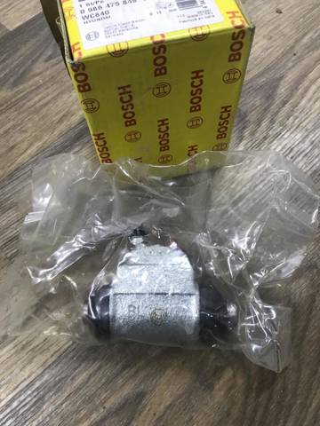 Циліндр гальмівний колісний/робочий, задній 0986475849 BOSCH