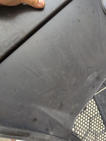 Водостік лобового скла, жабо A2058308204 MERCEDES