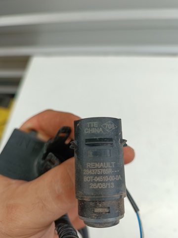 Датчик сигналізації паркування (парктронік), задній 284375765R RENAULT