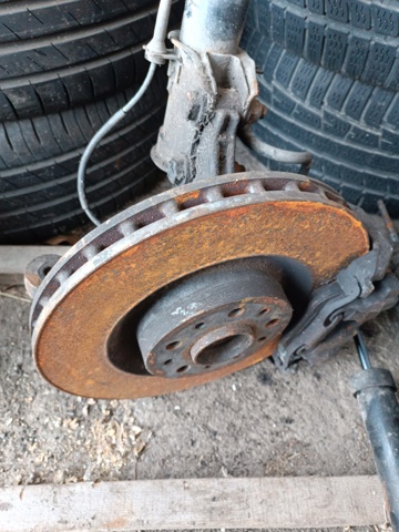 Диск переднього гальма 51897455 FIAT
