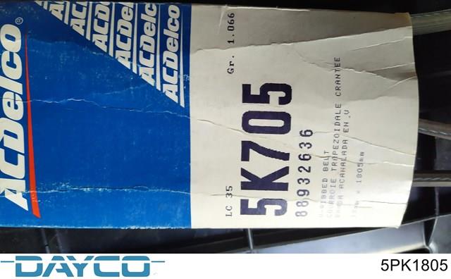 Клиновий ремінь 5PK1805 DAYCO