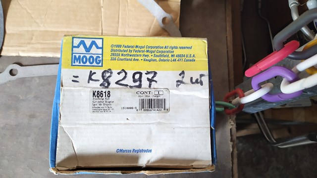 Сайлентблок переднього нижнього важеля K8297 MOOG