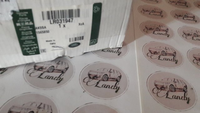 Гальмівні колодки стоянкового гальма LR031947 LAND ROVER