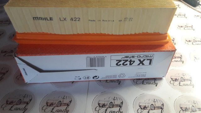 Фільтр повітряний LX422 MAHLE