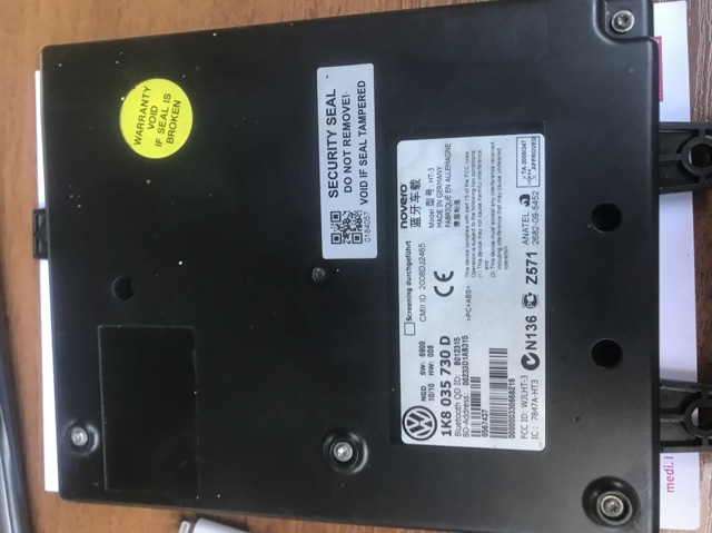 Блок керування Bluetooth 1K8035730D VAG
