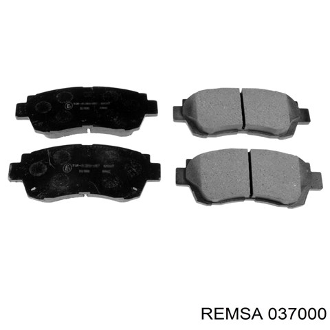 Тормозні колодки 037000 REMSA