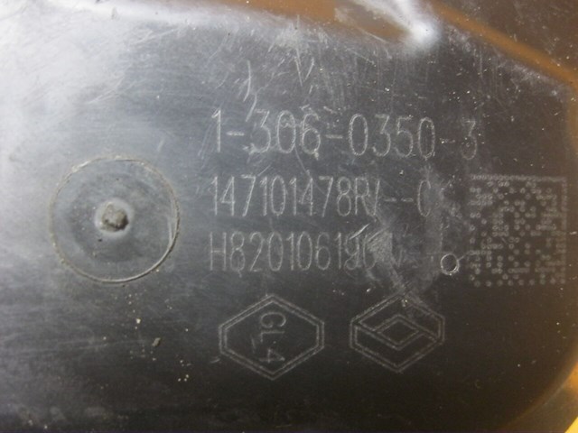 Клапан EGR, рециркуляції газів 147101478R RENAULT