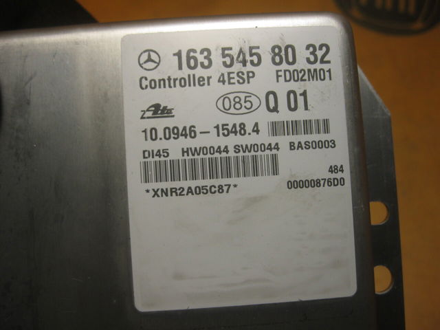 Блок керування ESP 1635458032 MERCEDES