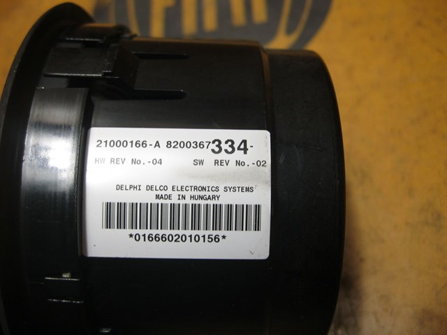 Механізм управління кондиціонером 8200367334 RENAULT
