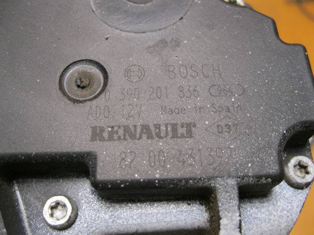 Задній механізм склоочисника 8200431392 RENAULT