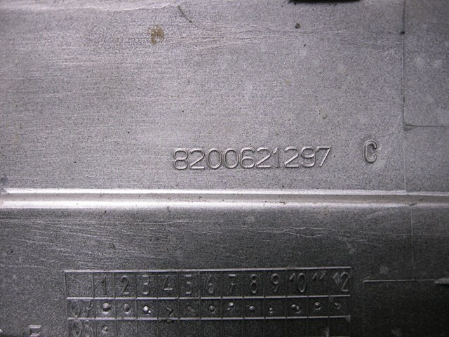 Екран двигуна 8200621297 RENAULT