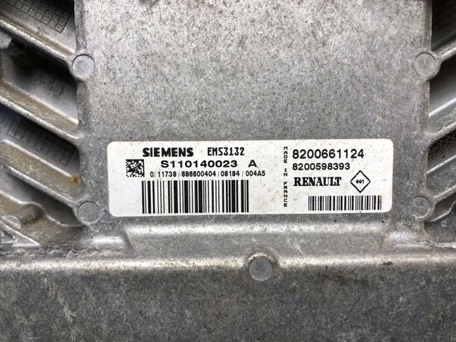 Блок двигуна 8200661124 RENAULT