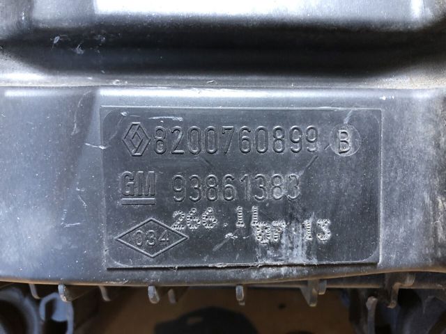 Коробка фільтра 8200760899 RENAULT