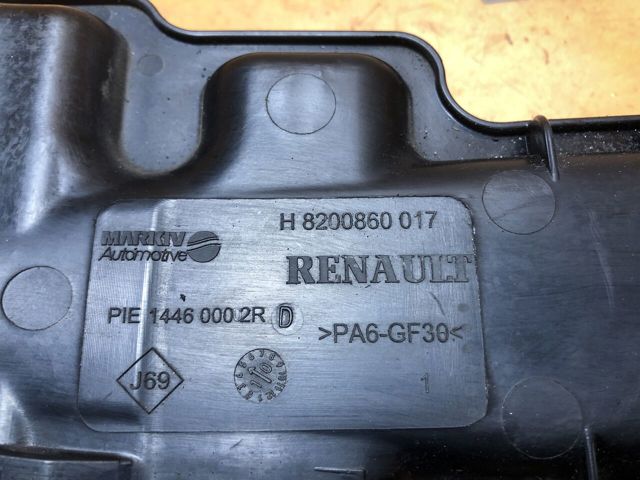 Шланг/патрубок інтеркуллера 8200860017 RENAULT