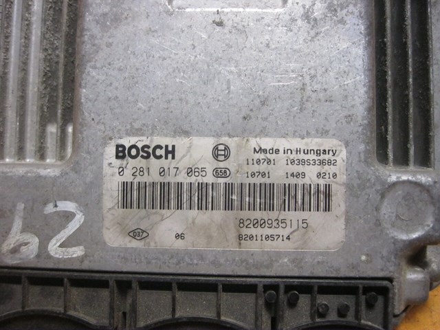 Модуль управління двигуном 8200935115 RENAULT
