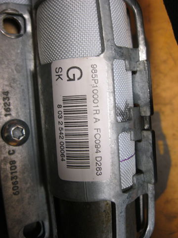 Подушка безпеки, шторка бічна, ліва, AIRBAG 985P10001R RENAULT