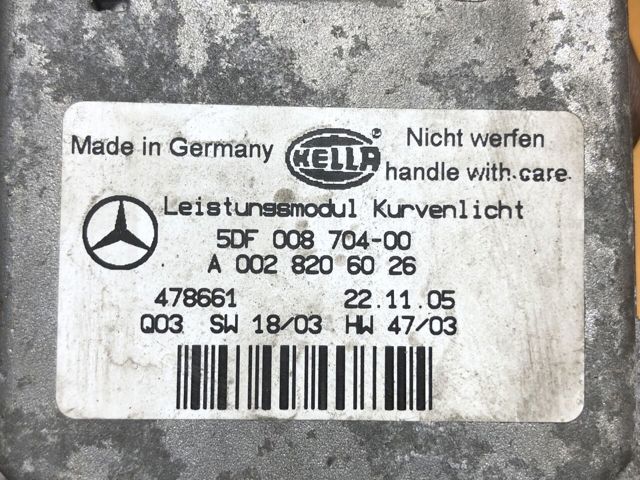 Блок упавленія автосвітла A0028206026 MERCEDES
