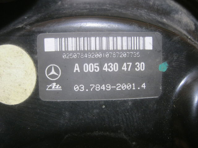 Вакуумника A0054304730 MERCEDES