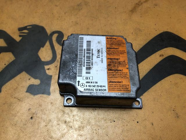 Блок управління airbag A1635422918 MERCEDES