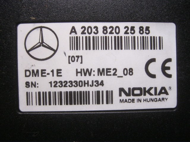 Блок керування телефоном A2038202585 MERCEDES