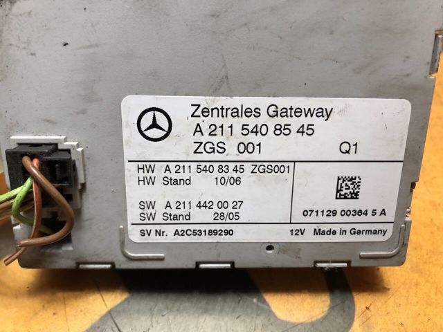 Блок керування освітленням A2115408545 MERCEDES
